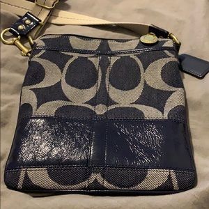 Coach cross body purse